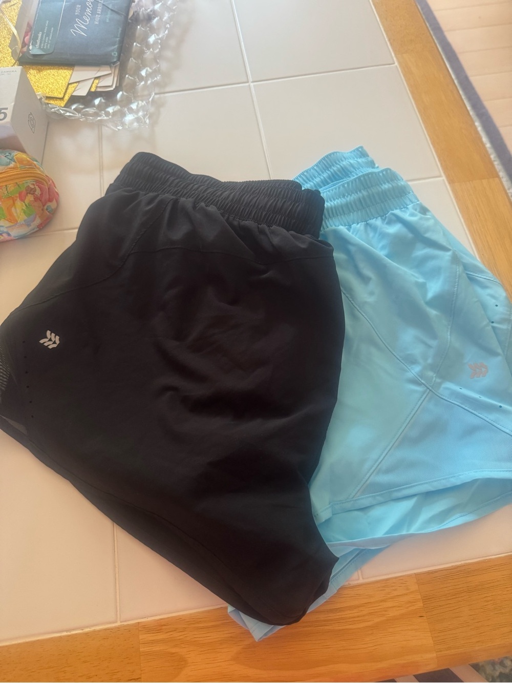all in motion Women's Athletic Pull-On Shorts bundle